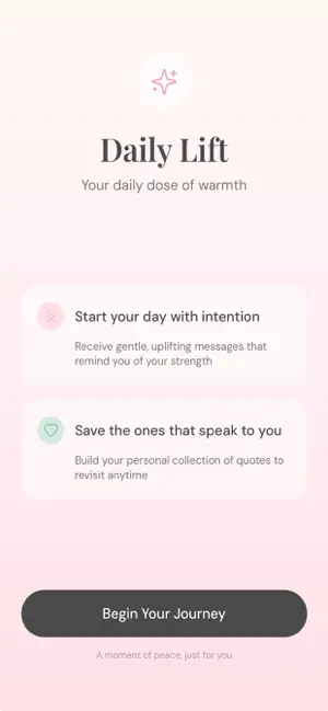 Daily Lift: Inspiration & Joy screenshot 1