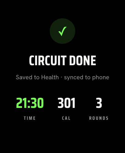 Circuit 7: Fitness Court Coach screenshot 10