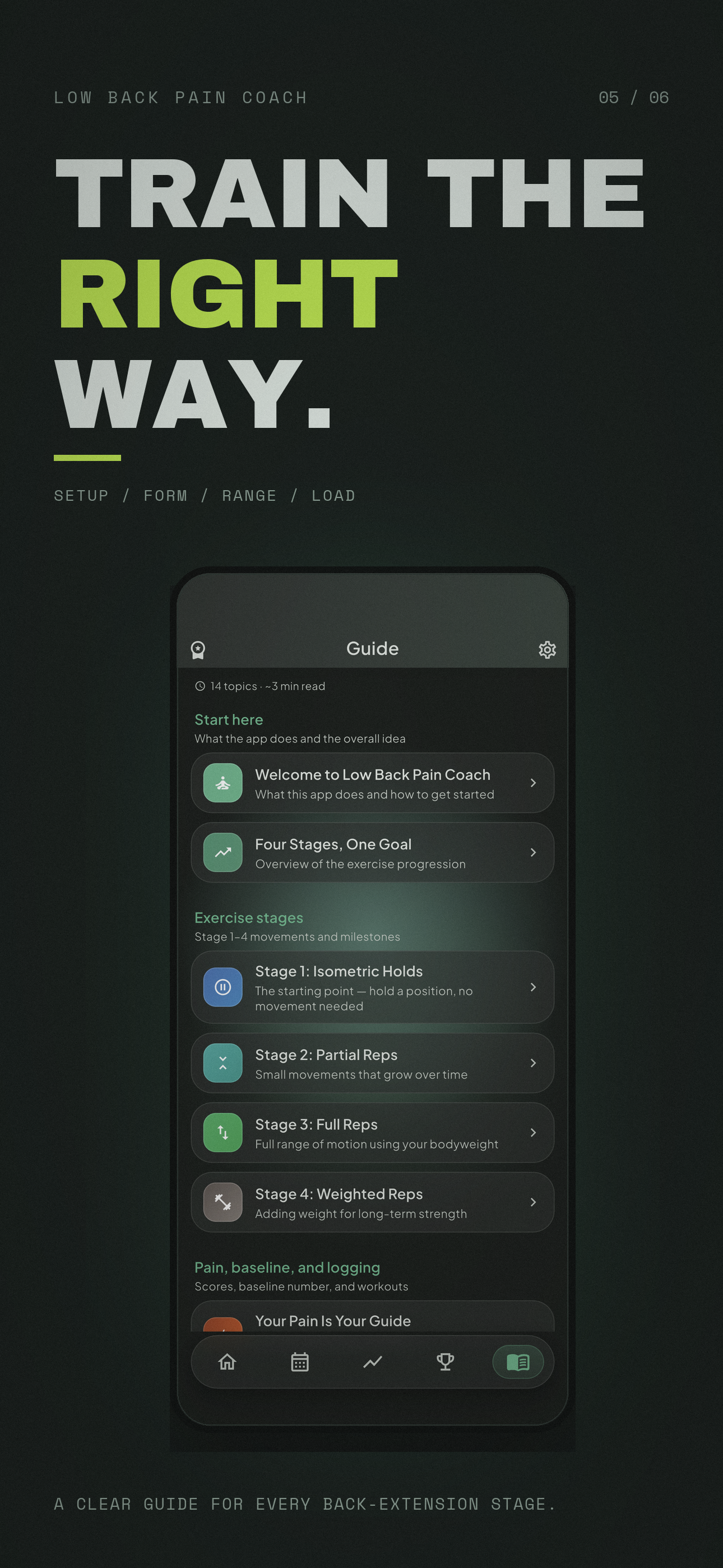 Low Back Pain Coach screenshot 5