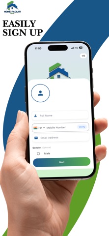 Home Faciliti Partner App iPhone screenshot