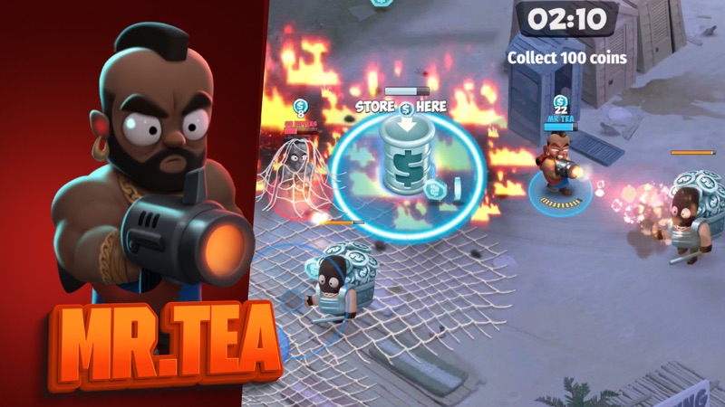 Bro Royale: Top-Down Shooter screenshot 1