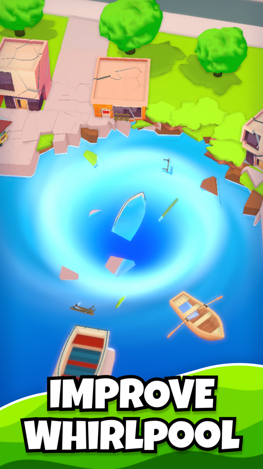 #1. Idle Whirlpool Simulator (iOS) 由: YALP GAMES LLC