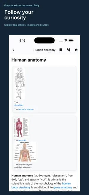 Encyclopedia: Human Body screenshot 1