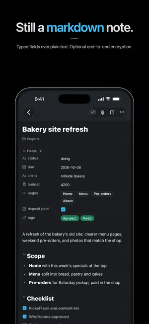 Notes Den screenshot 4