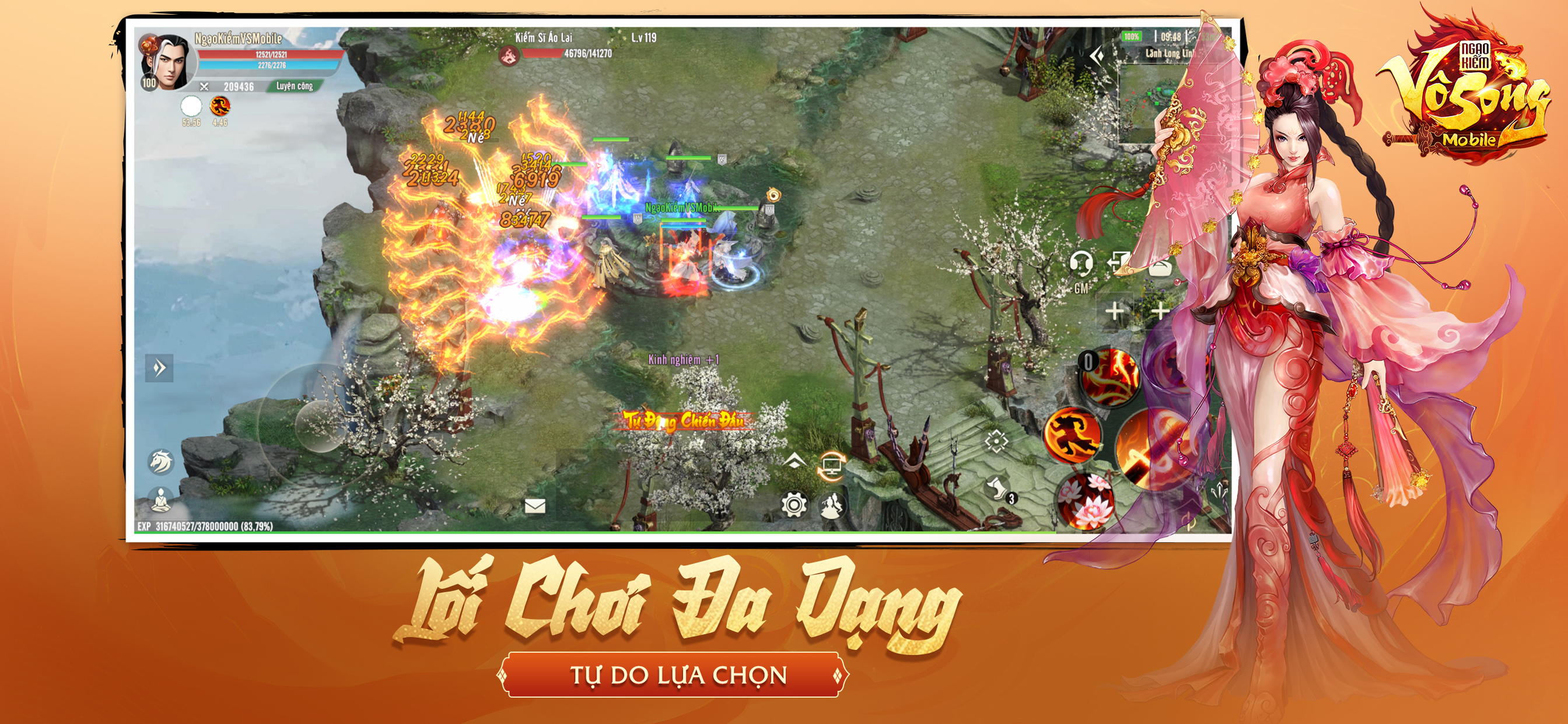 Ngạo Kiếm Vô Song Mobile – myG screenshot 3