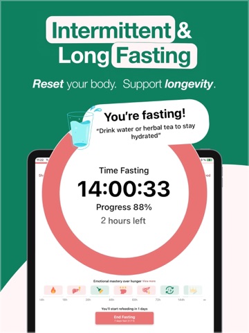 Suavita: Fasting Tracker App ipad screenshot 2