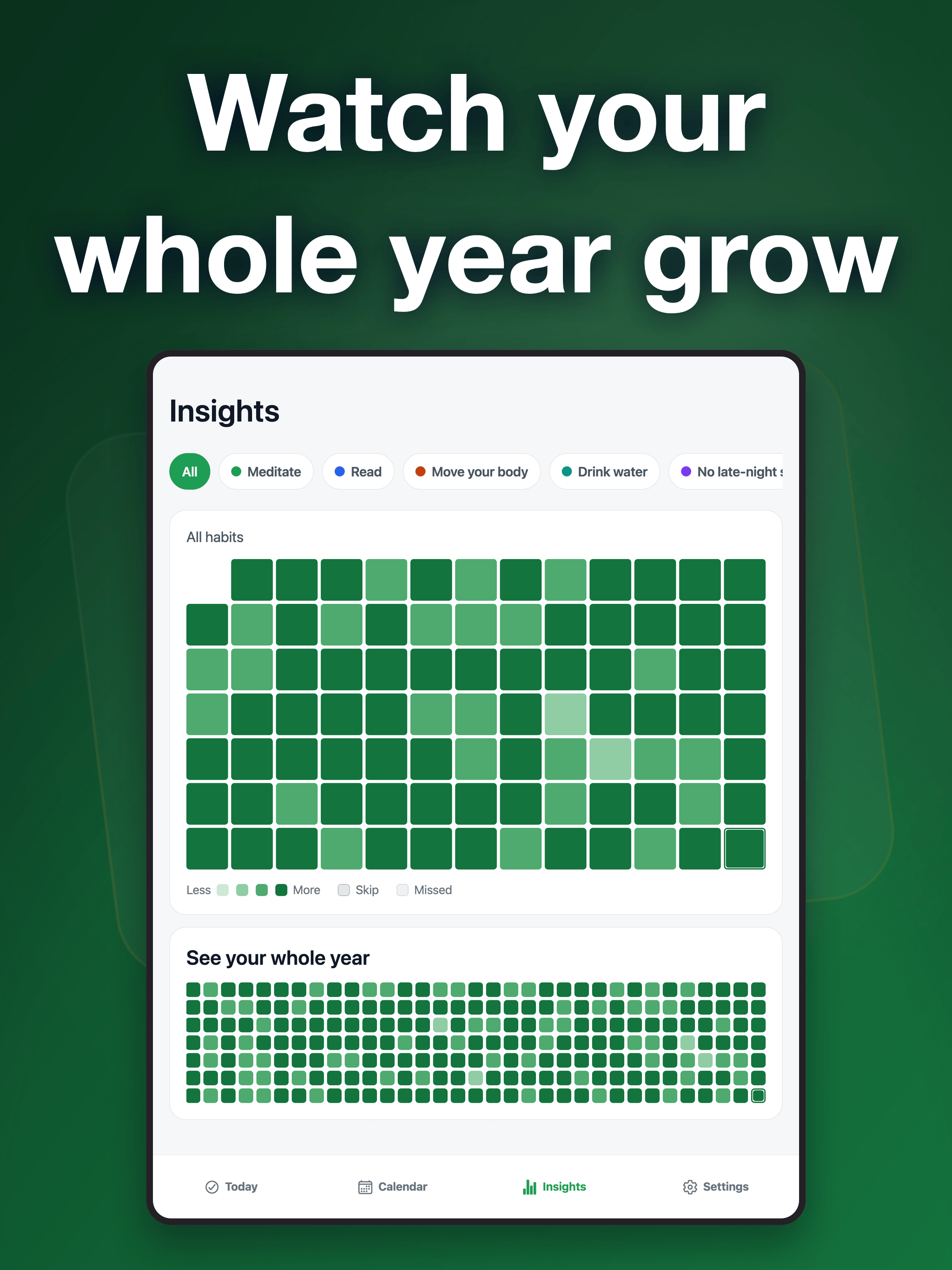 Habit Tracker: Streak Grid screenshot 9
