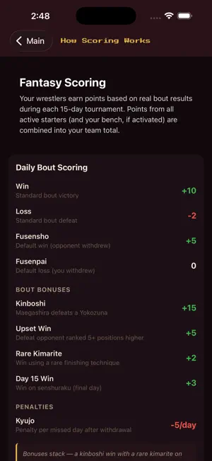 SumoFantasy screenshot 4