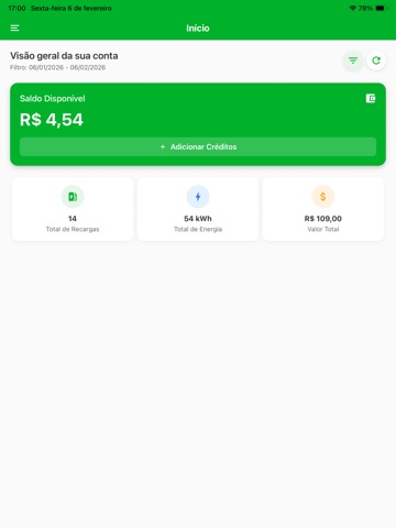 Brasil Charger Mobility iPad screenshot