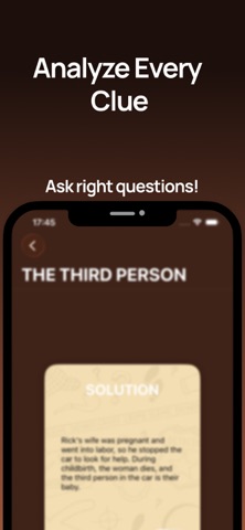 Sherlocked: Dark Stories iPhone screenshot