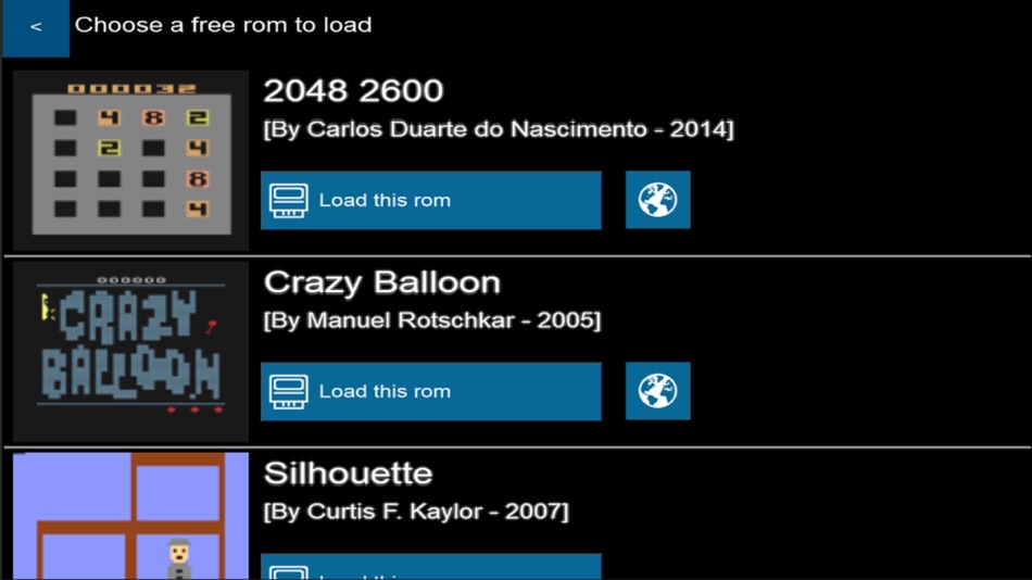 #3. Emu2600 XL (iOS) 由: Raffaele Amuso