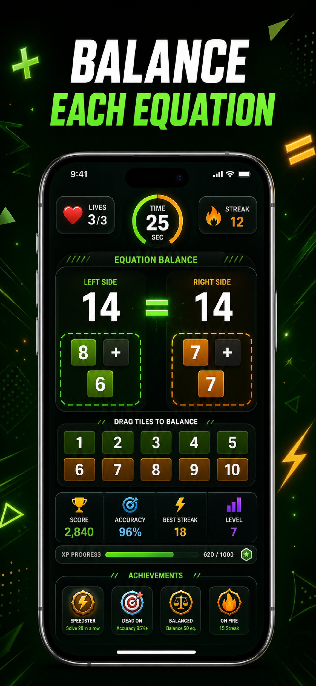 Math Workout: Brain Games screenshot 6