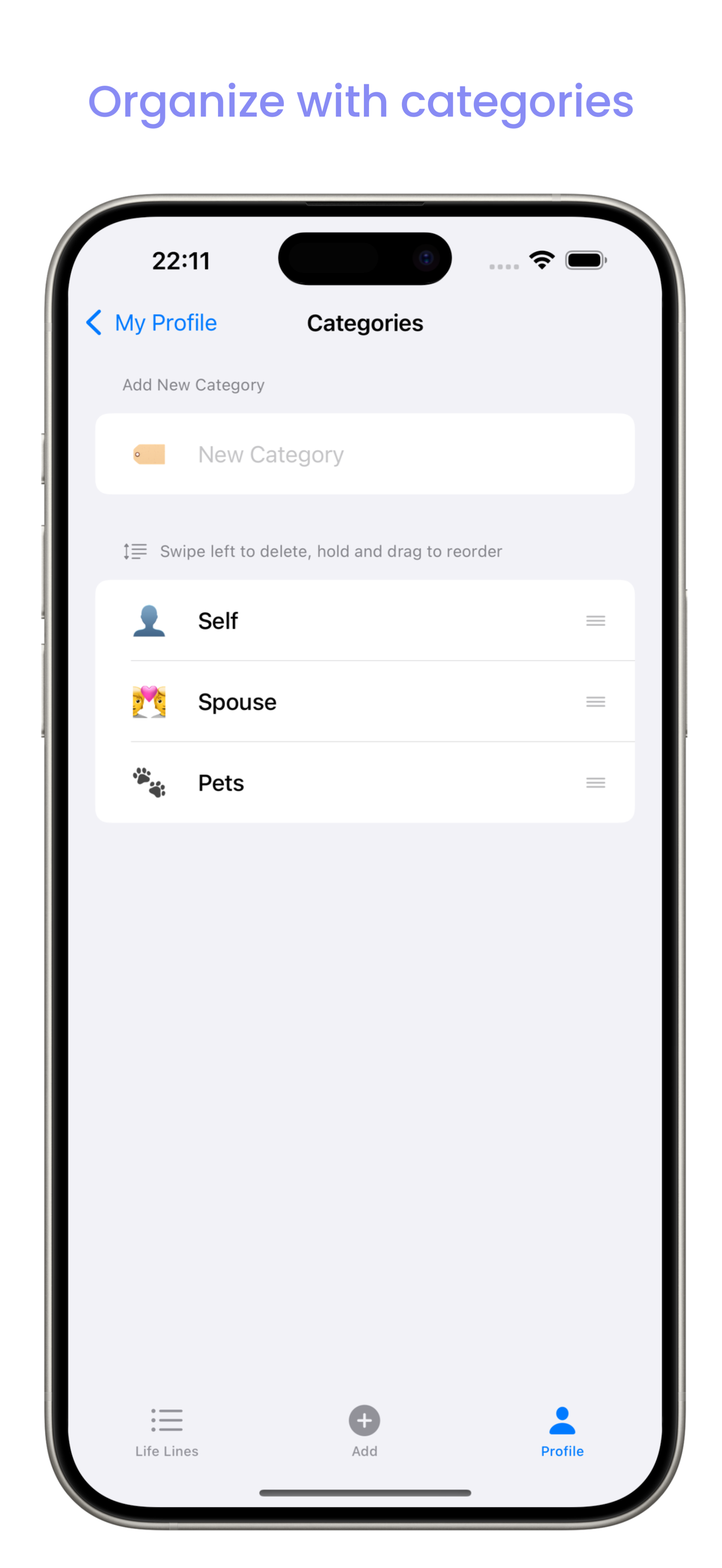 Life Line - Bucket List screenshot 4