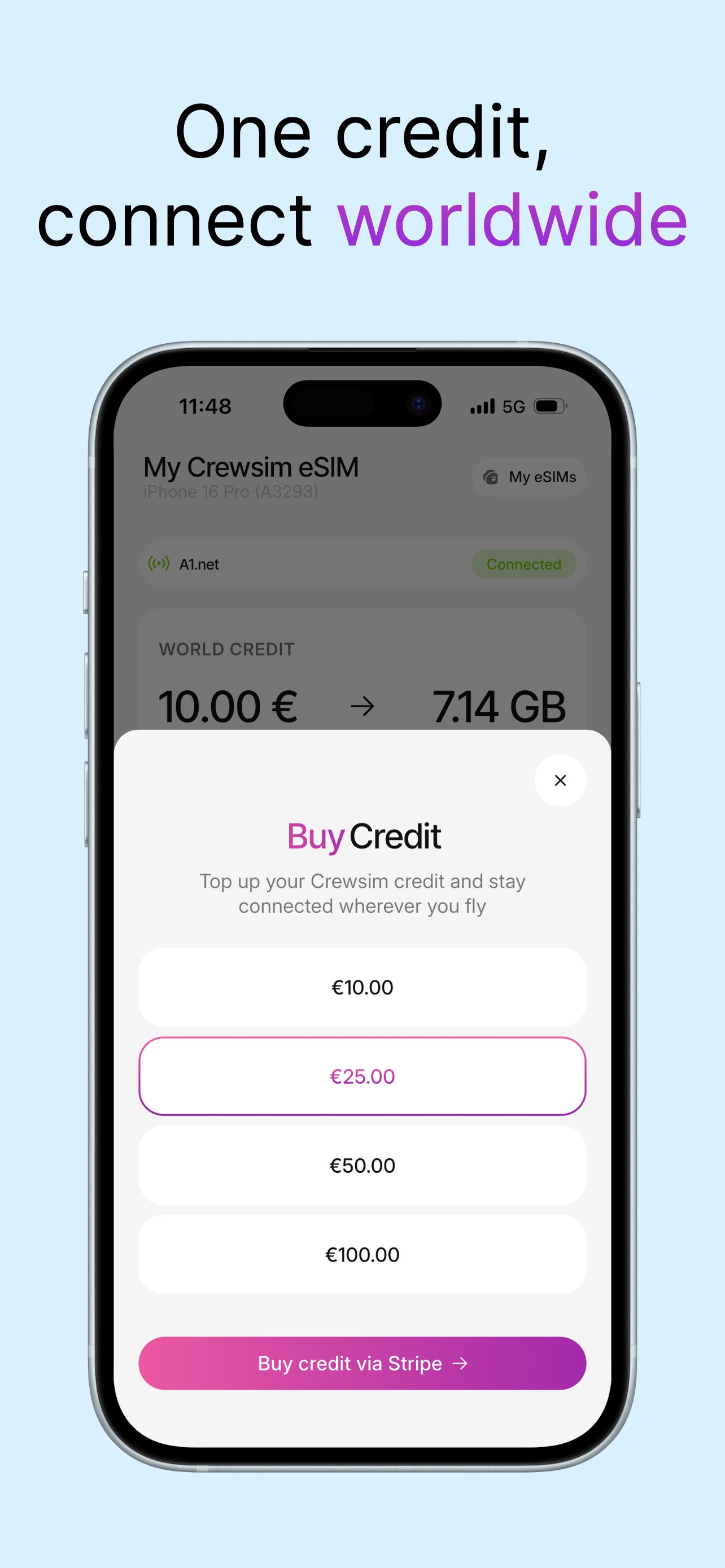 crewsim: eSIM for Pilots & FAs