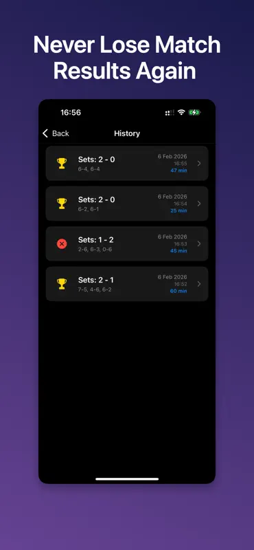 Padel Score Tracker - PadelPro screenshot 2 of 6