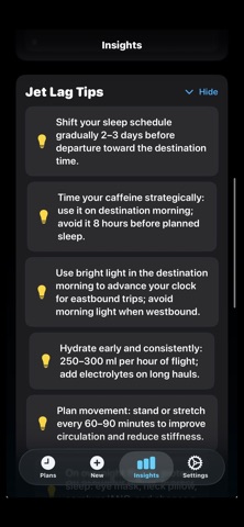 Jet Lag Coach Screenshot 10 of 10