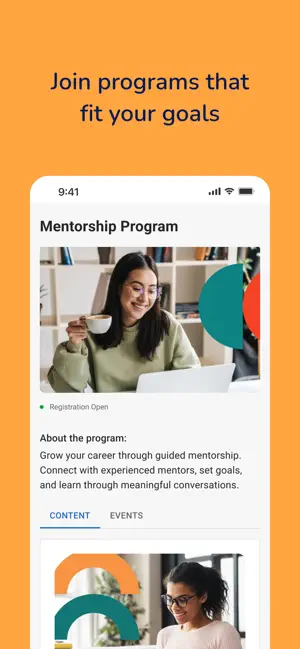Together Mentorship Platform screenshot 1
