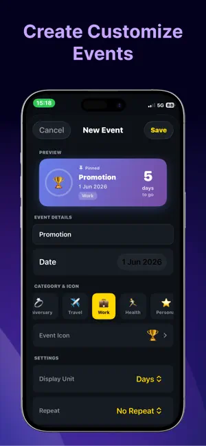 Countdown Days — Event Timer screenshot 3
