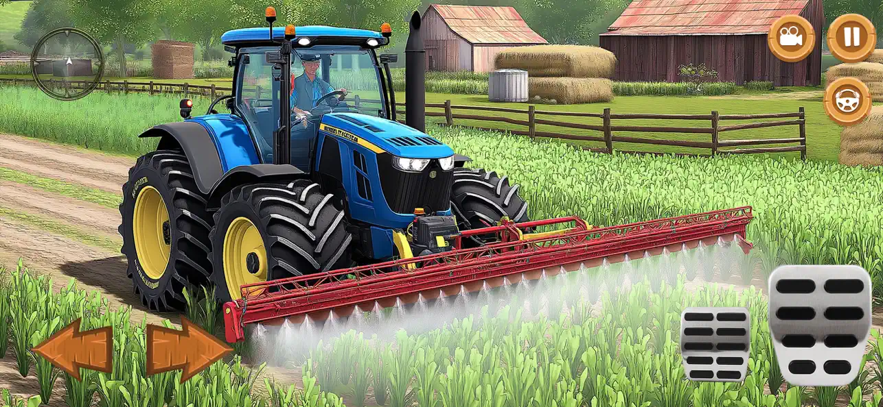 Screenshot #2 pour Tracteur agricole réel 3D