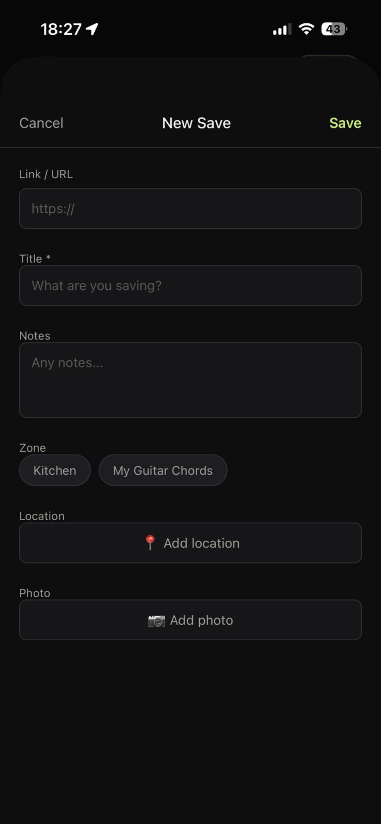 Loci - Save by Location