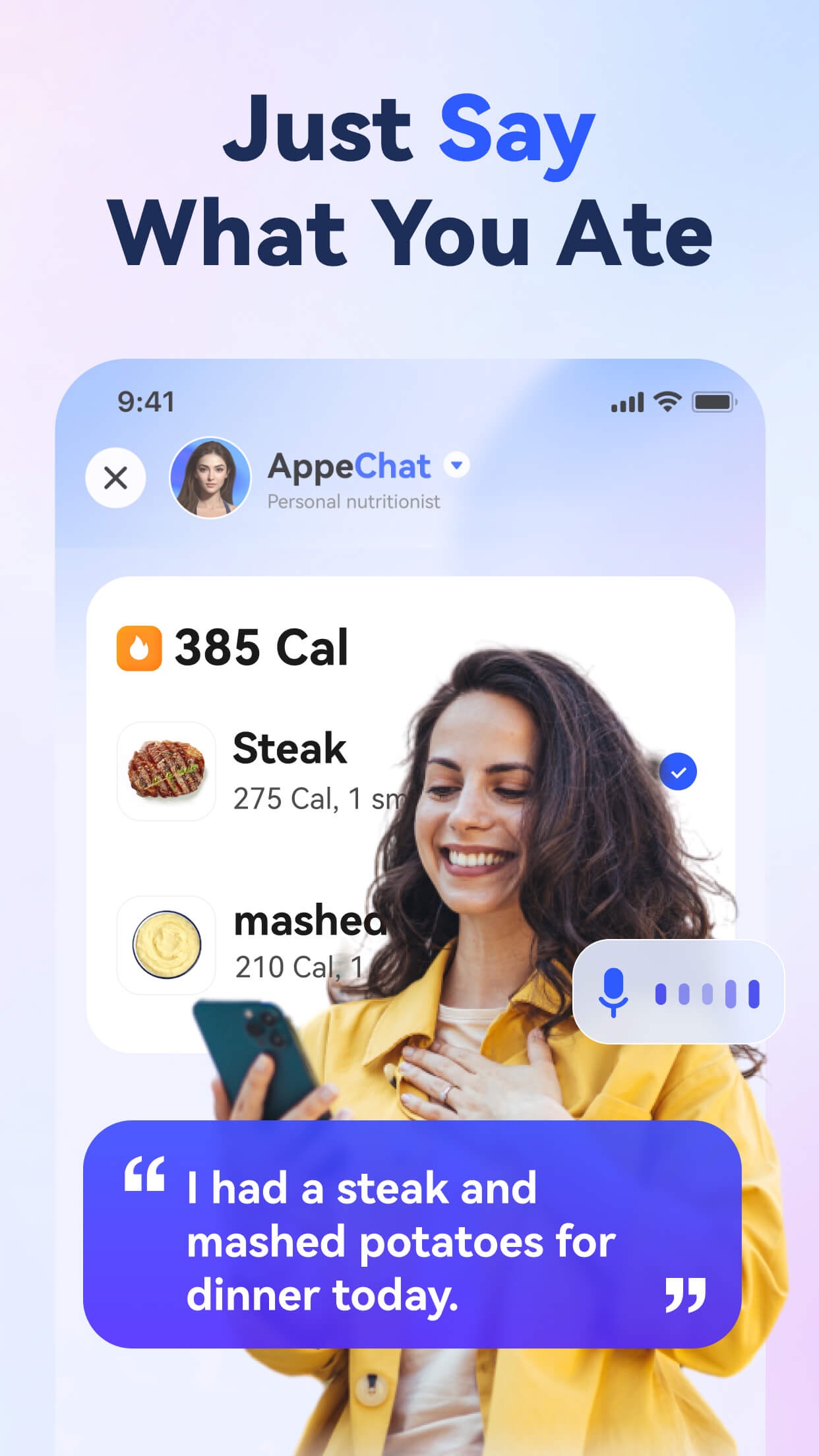 AI Calorie Counter - Appediet screenshot 4