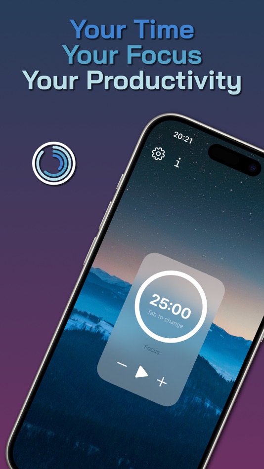 #1. Pure Pomodoro: Focus Timer (iOS) 由: Richard Schoerner