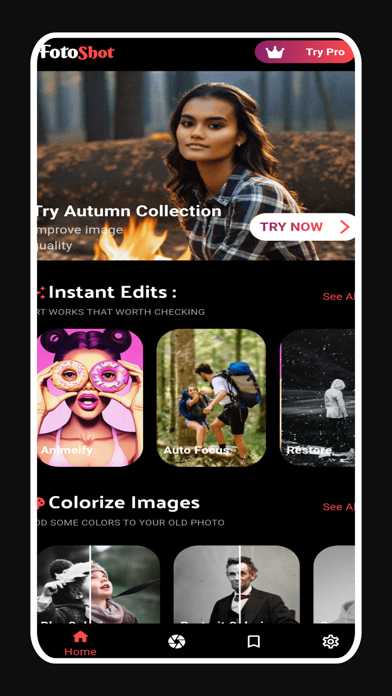 FotoShot : Ai Photo Enahncer Screenshot