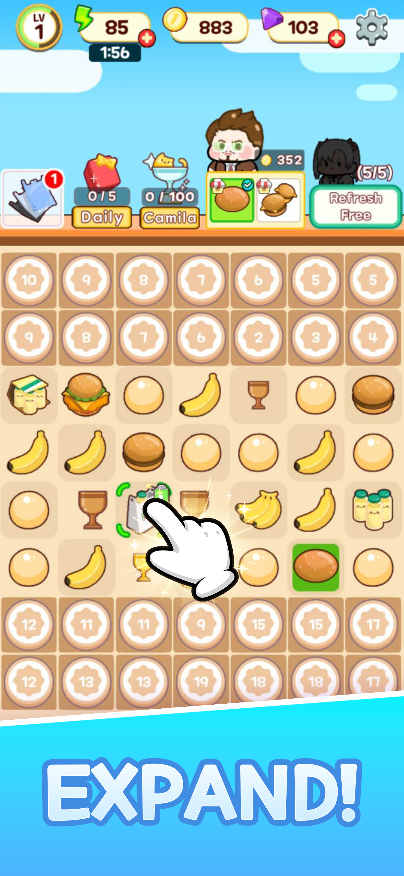 Merge Supermarket : Merge Game screenshot 5