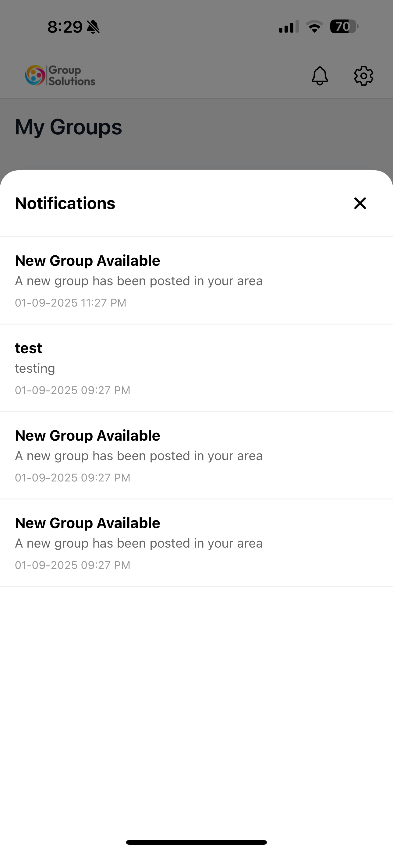 Group Solutions