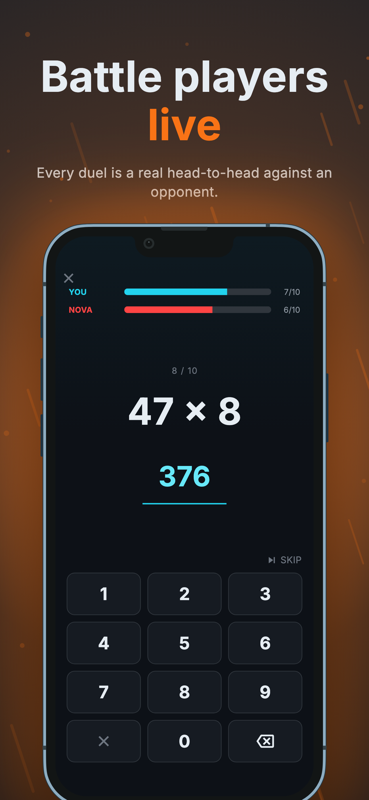 MathRise: Mental Math Duel screenshot 3