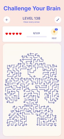 Arrows Puzzle Escape:2D Master Screenshot 4 of 7