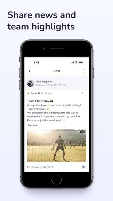 Hoopit: Organiserer idrett iPhone screenshot 3 - Sports app