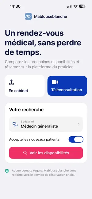 Mablouseblanche screenshot 1