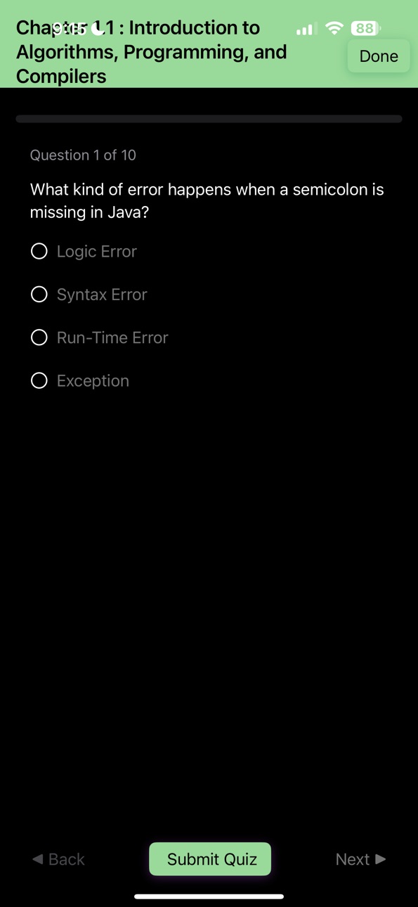 iPhone screenshot