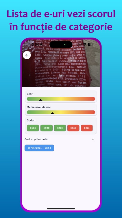 Food Scanner & Calorie tracker