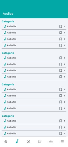 Ministérios NIB iPhone screenshot