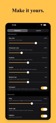 Swipeys Keyboard screenshot 4