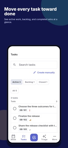 Getsbetter Weekly Planner screenshot