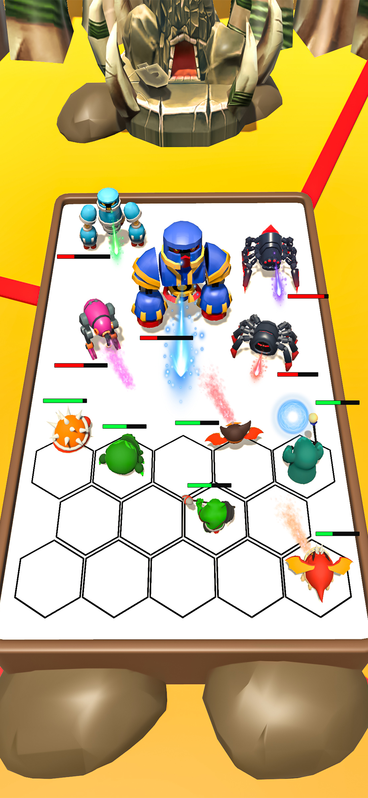 Merge Robots Monster Battle
