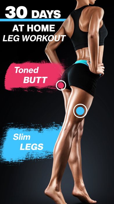 Leg Workouts - Lower Body Burn Screenshot