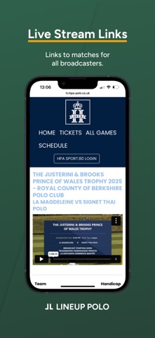 Lineup Polo Screenshot 5 of 5