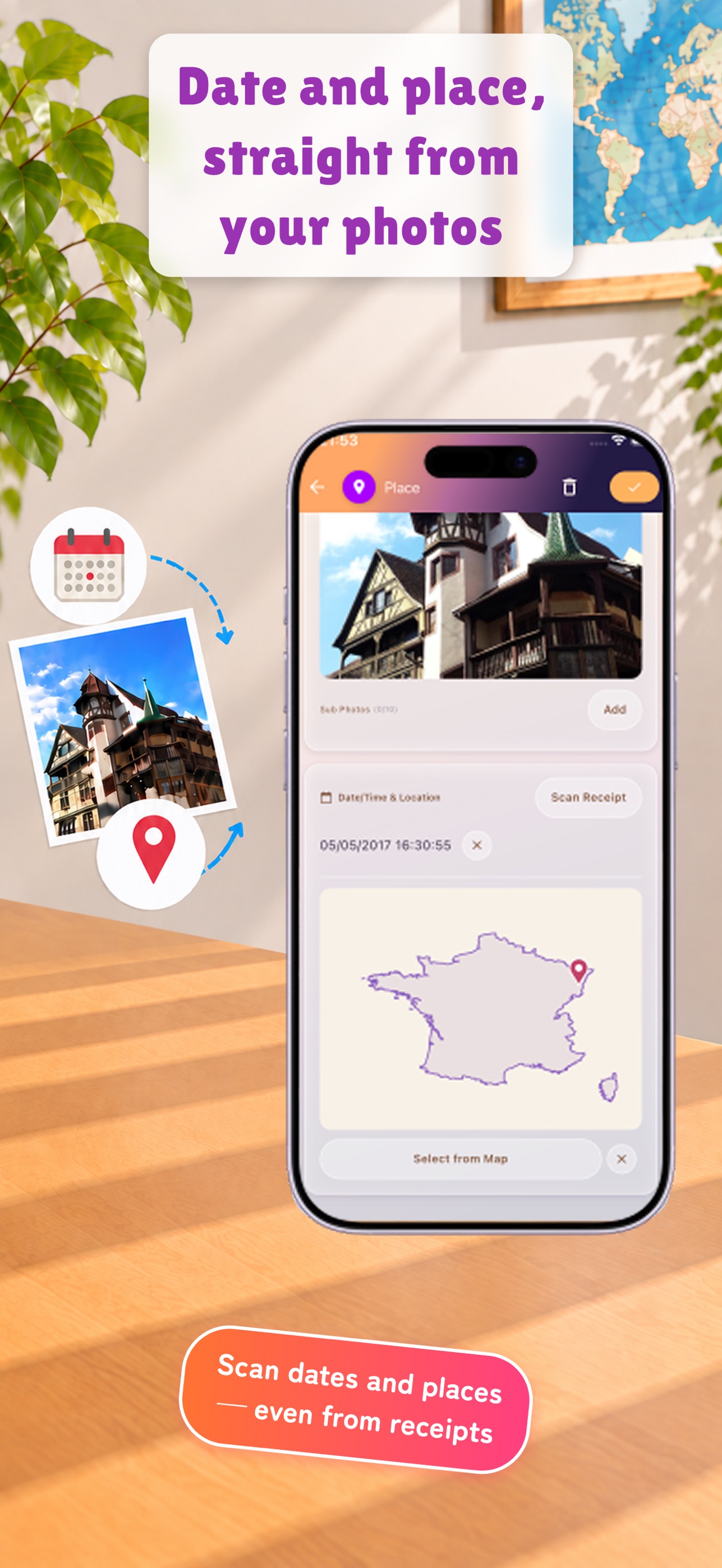 Screenshot 3 of TripScrapbook - Travel Journal