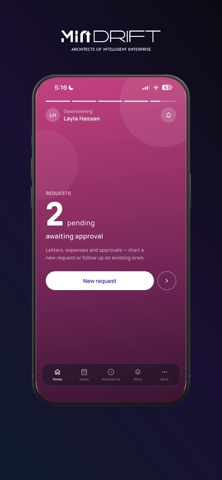 Mindrift ESS screenshot