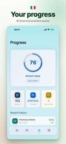 Italian B1 Citizenship — CILS iPhone screenshot