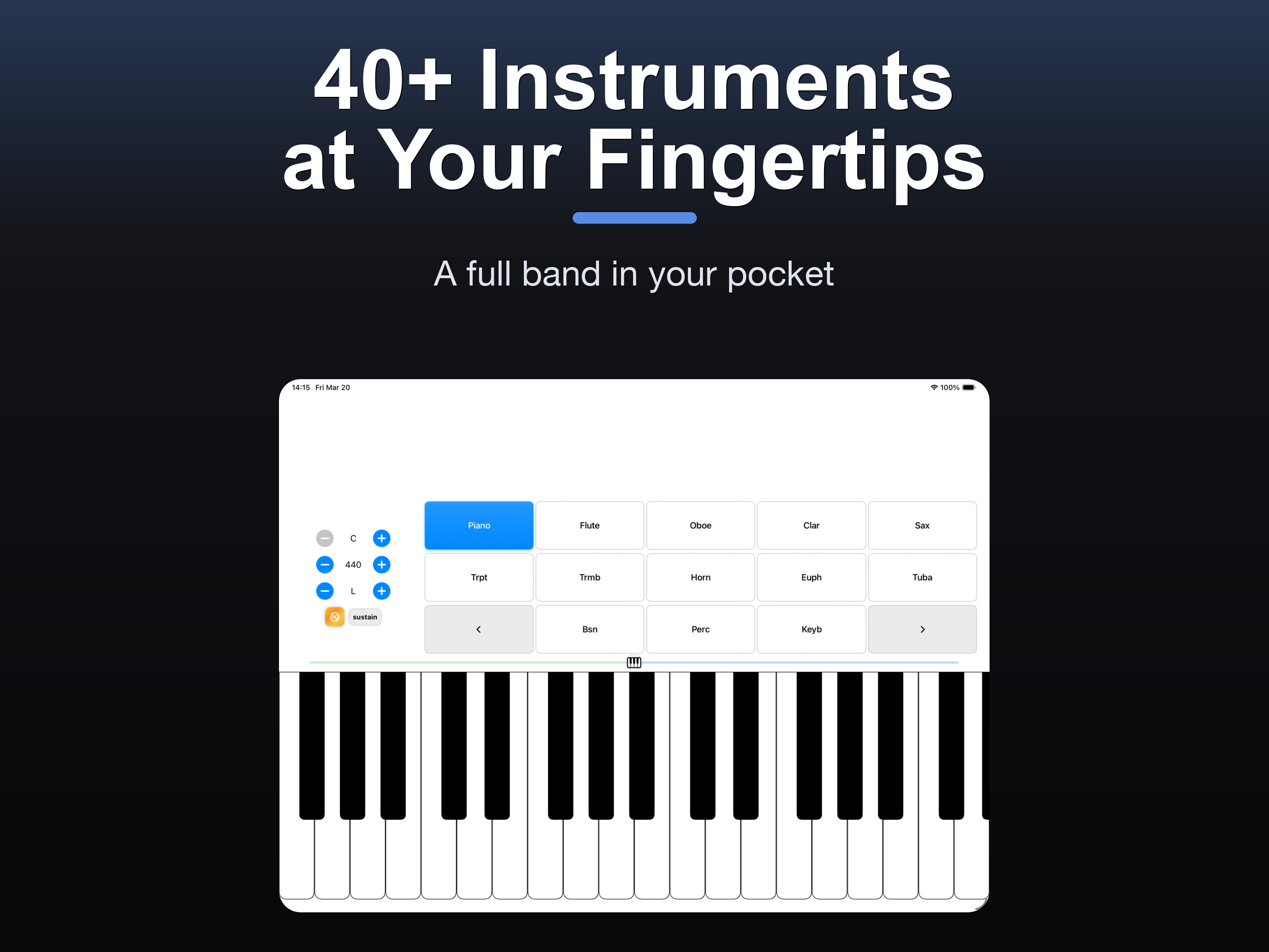 Super Wind Orchestra Piano screenshot 6