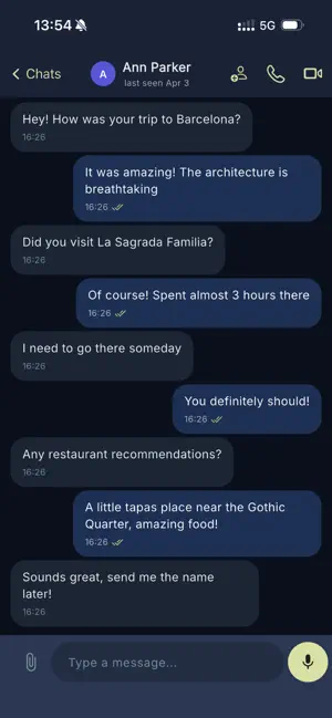 Toku — Private Messenger screenshot 3