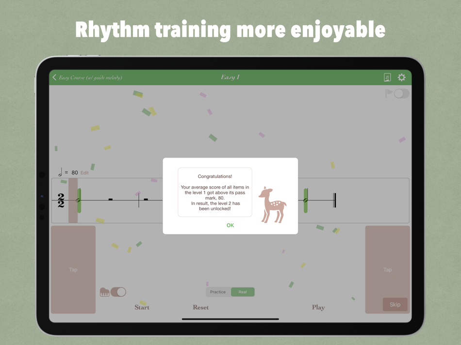 #4. Rhythm Lesson (iOS) 由: Satoru Fukushima