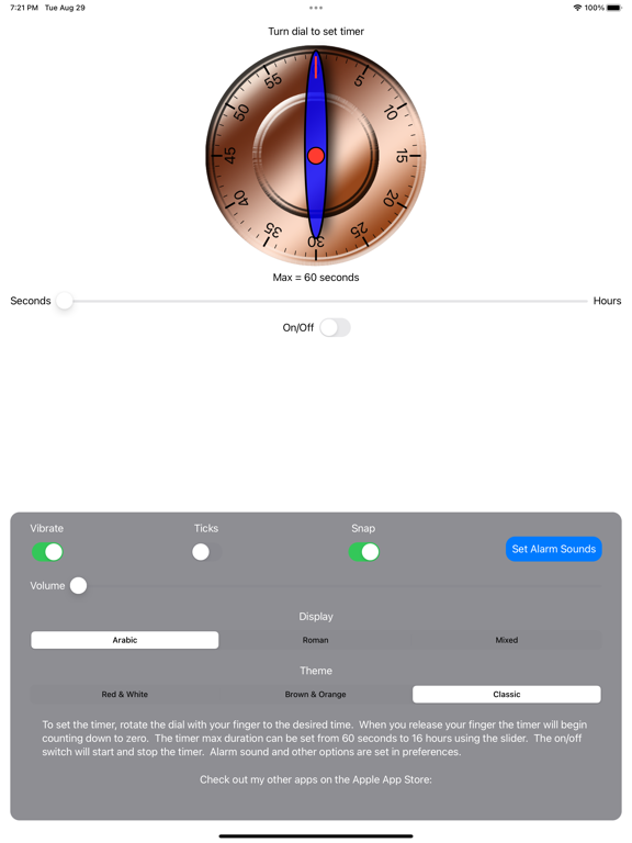 Screenshot #4 pour Dial Timer