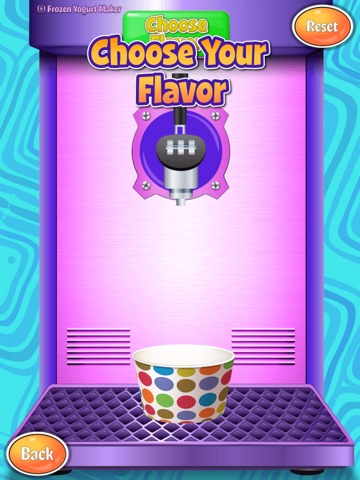 Frozen Yogurt Maker iPad screenshot