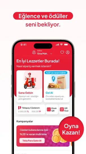 Tıkla Gelsin® - Yemek Siparişi iPhone Ekran Görüntüsü 8